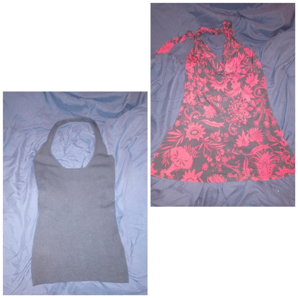 2 halter tops bundle